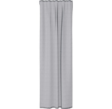 Gordijn van stof met plooiband