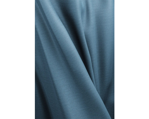 HOMING Gordijn lichtdoorlatend Galdin turquoise 140x245 cm Close-up van een stuk stof