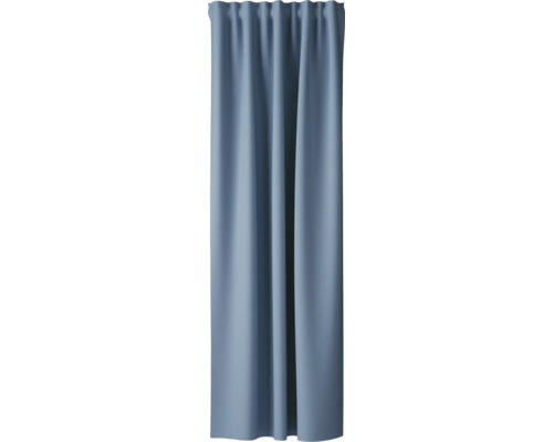 HOMING Gordijn lichtdoorlatend Galdin blauw 140x245 cm Blauw gordijn