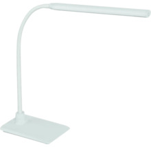 Witte led-tafellamp met flexibele arm