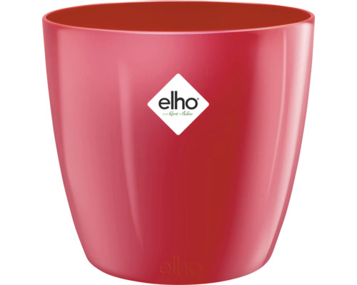 Bloempot van kunststof met Elho logo