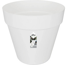 Witte kunststof bloempot