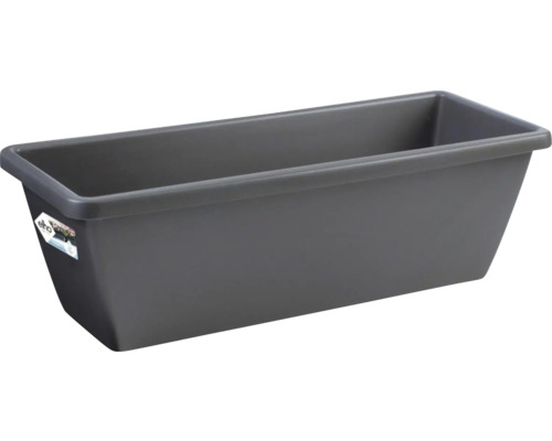 ELHO Balkonbak Barcelona antraciet 70 cm Rechthoekige plantenbak van kunststof