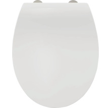 Toiletdeksel van kunststof met bevestiging