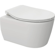 Wandcloset diepspoel van keramiek met toiletzitting