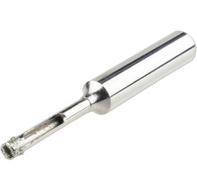 Glasboor met metalen schacht