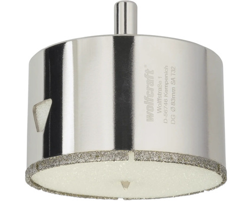 Wolfcraft tegelsnijder met een diameter van 83 millimeter