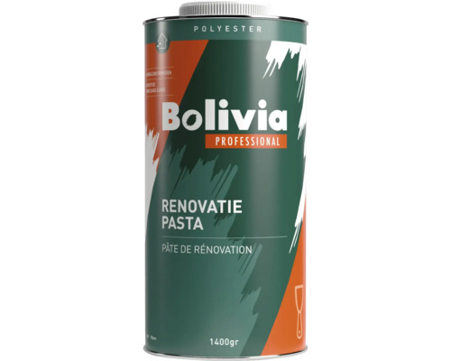 Bolivia Professional Renovatiepasta Polyester 1400 gram wit