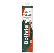 Bolivia Professional 2K epoxy houtvuller, 250 milliliter koker, lichtgrijs, voor binnen en buiten, circa 30 minuten droogtijd.