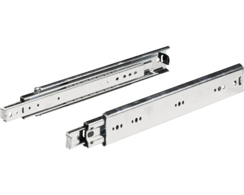 HETTICH Ladegeleider KA4620 zijwandmontage 350 mm staal verzinkt, 2 stuks Metalen ladegeleiders