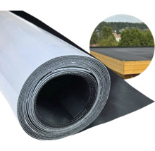 Rol dakbedekkingsbaan met voorbeeld van een dakbedekking