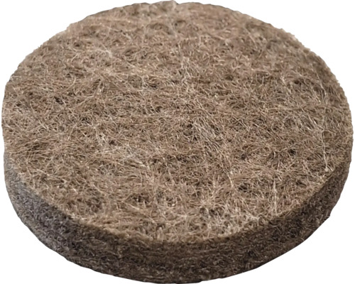 Ronde meubelglijder van vilt