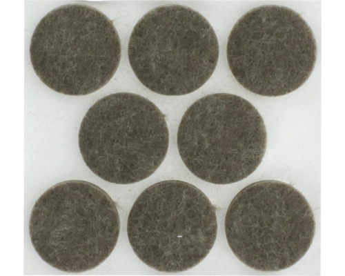 Viltglijders, rond, voor meubelbevestiging