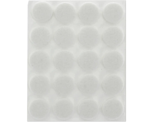 Viltglijders op een vel voor meubelonderhoud