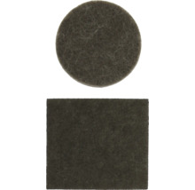 Viltglijders in ronde en rechthoekige vorm