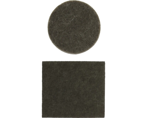 Viltglijders in ronde en rechthoekige vorm