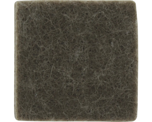 Vierkante meubelglijder van vilt