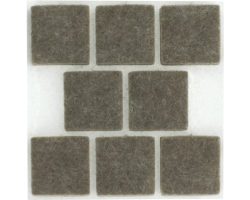 Vierkante viltglijders, zelfklevend, voor de bescherming van vloeren