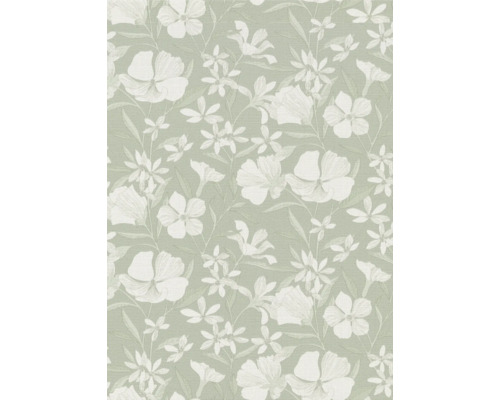 Behang met bloemmotief