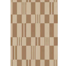 Vierkant tapijttegelpatroon in bruin- en beigetinten