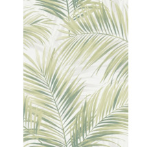 Behang met palmmotief