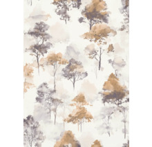 Behang met boommotief