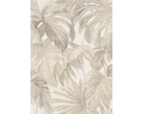 Behang met tropische bladeren