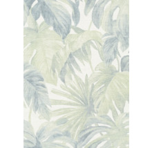 Behang met tropisch plantenmotief