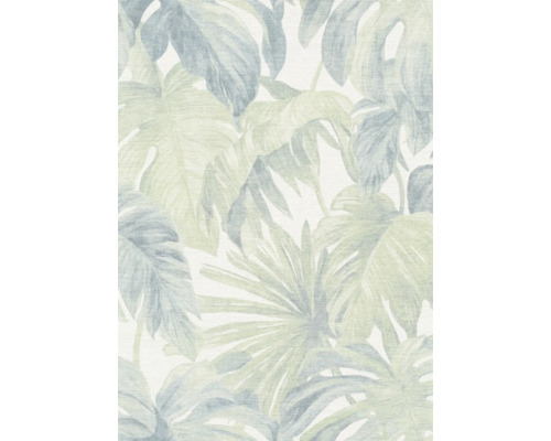Behang met tropisch plantenmotief
