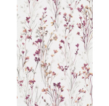 Behang met bloemmotief