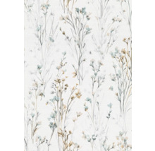 Behang met bloemmotief