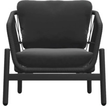 Tuinstoel met kussens en touw