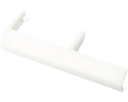 Witte meubelconnector van kunststof