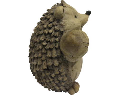 Decoratieve egel met bol voor de tuin