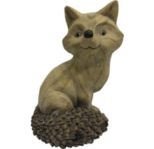 Decoratief figuur zittende vos