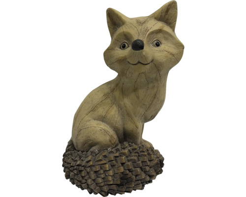 Decoratief figuur zittende vos