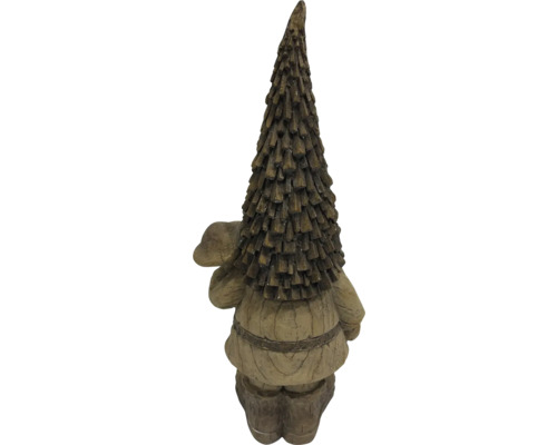 Tuinkabouter met kerstboomhoed