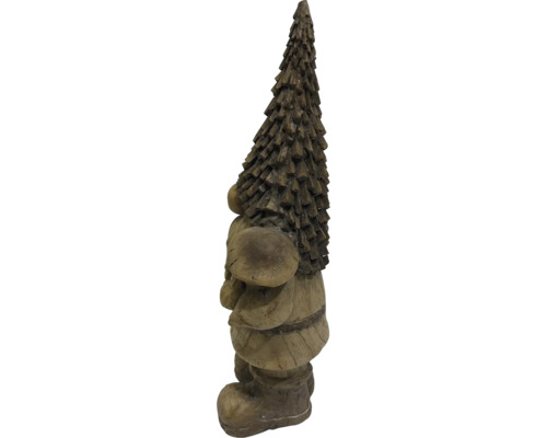 Decoratieve tuinfiguur tuinkabouter met boomhoed