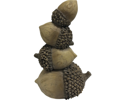 Decoratieve eikel sculptuur voor de tuin