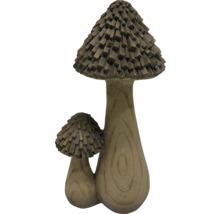 Decoratieve paddenstoelengroep van kunsthars voor de tuin