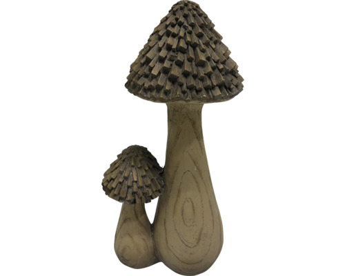 Decoratieve paddenstoelengroep van kunsthars voor de tuin