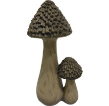 Decoratieve paddenstoel van kunststeen voor de tuin
