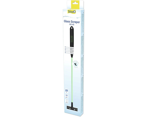 Tetra aquariumglasreiniger GS 45 met roestvrijstalen bladen voor alle aquariumformaten, lengte 45 centimeter.