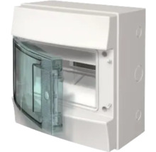 Vochtbestendige stroomverdeler met transparante deur