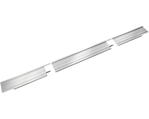 Gazonrand van metaal, driedelige set met insteeksysteem voor perkranden.