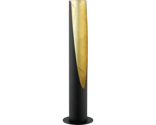 Decoratieve vloerlamp in zwart en goud