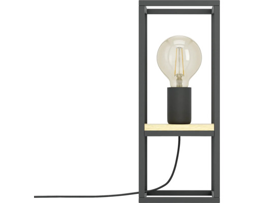 Tafellamp met frame en gloeilamp