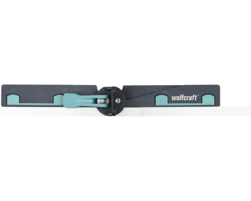 Wolfcraft zwaaihaak van kunststof voor het meten en overbrengen van hoeken met vastzethendel.