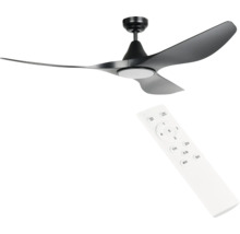 Plafondventilator met drie bladen en afstandsbediening