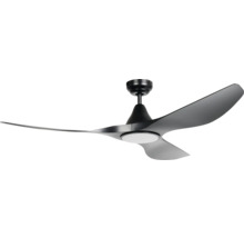 Plafondventilator met drie bladen en geïntegreerde verlichting